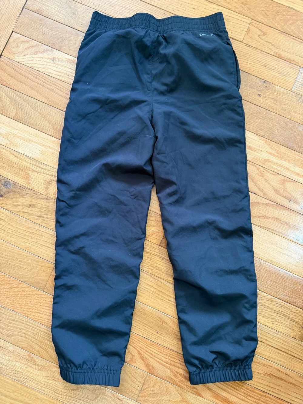 Nike Kids Black Track Pants with with Logo